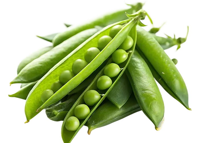 Belgfrukter som erter